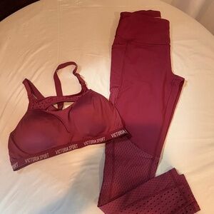 Victoria Sport activewear set from Victoria's Secret size small, 36B